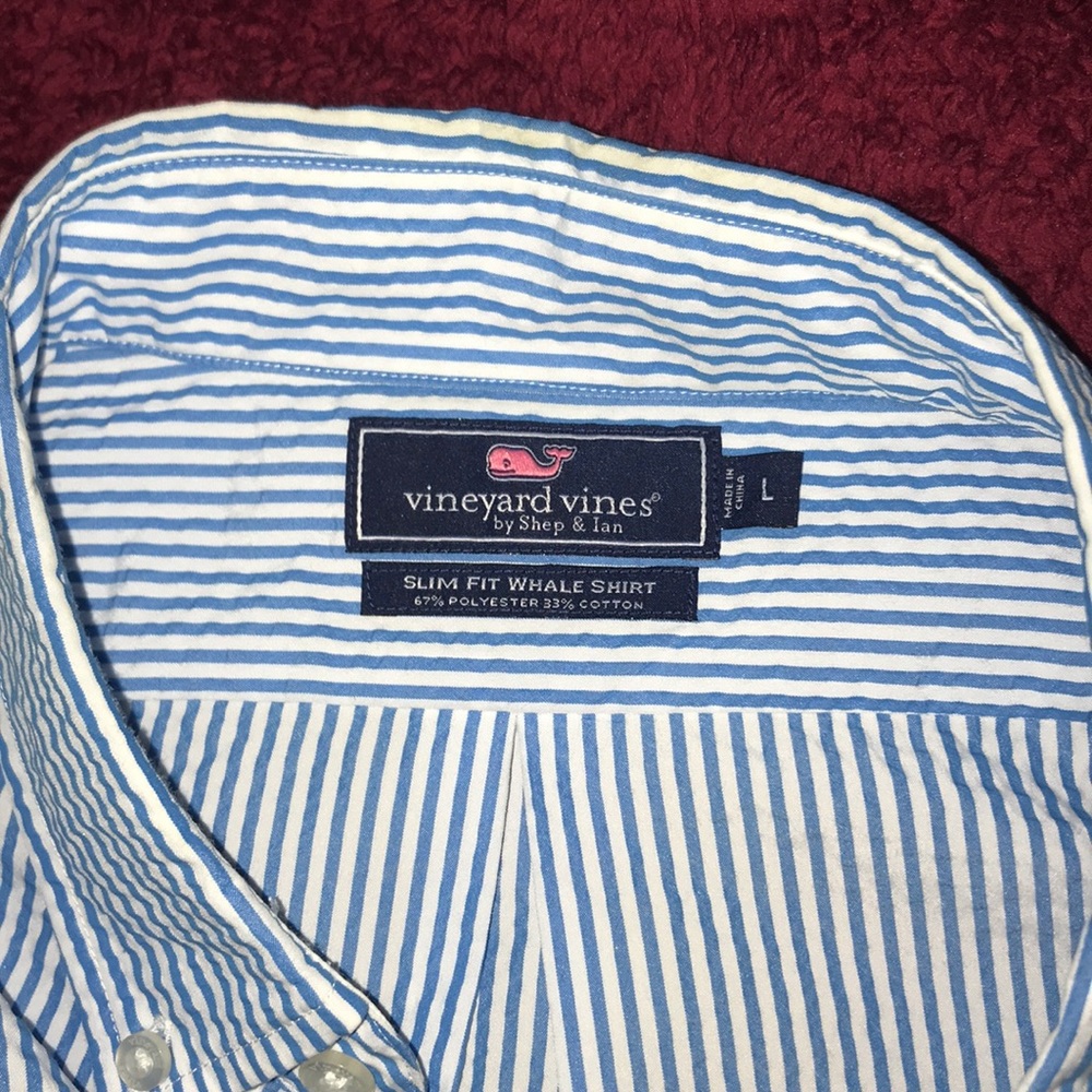 Slim button down from vineyard vines
